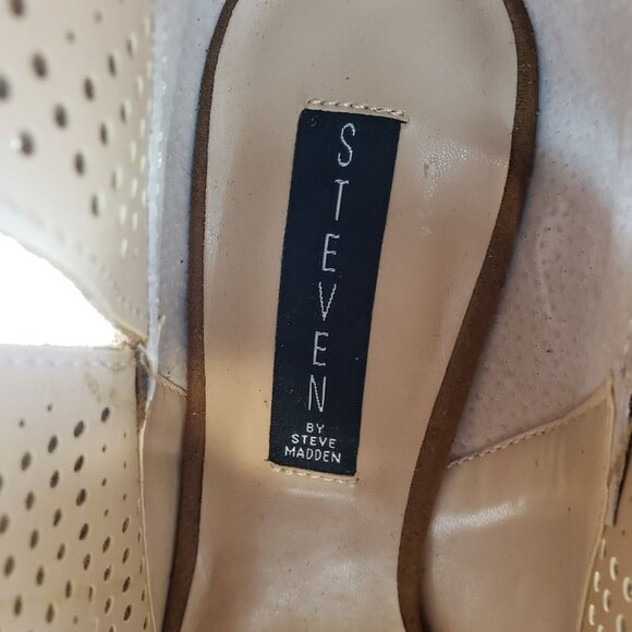 Steven by Steve Madden Ready Chestnut Suede Leather Ankle Booties Size 11 - Picture 4 of 10